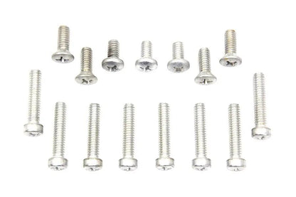 Colony Primary Cover Screw Kit with Cadmium Finish for Harley Davidson FL (1970-1979) by Colony