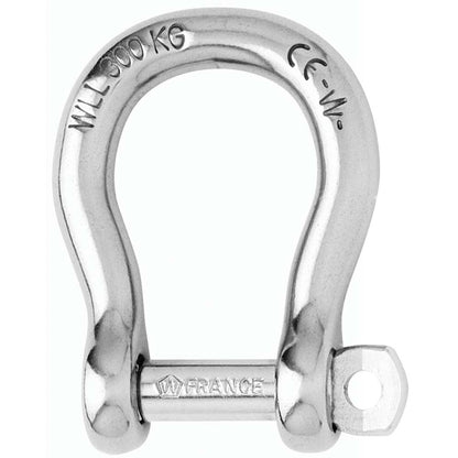 Wichard Marine Self-Locking Bow Shackle 10mm Diameter, Part No. 1245W