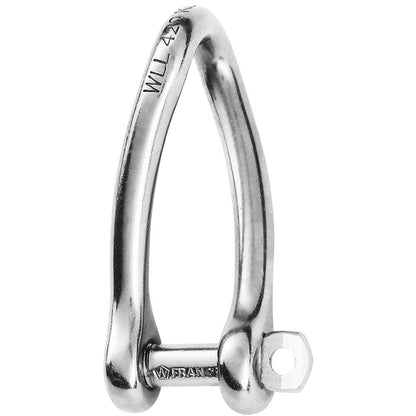 Wichard Marine 1424W Captive Pin Twisted Shackle - 8mm Diameter, 5/16 Inch