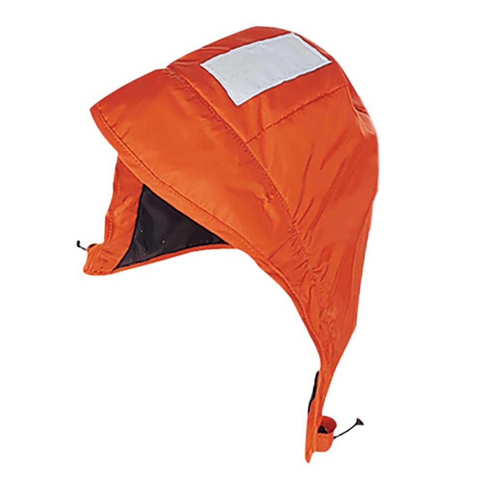 Mustang Survival Classic Insulated Foul Weather Hood - Orange (Part No. MA7136-2-0-101)