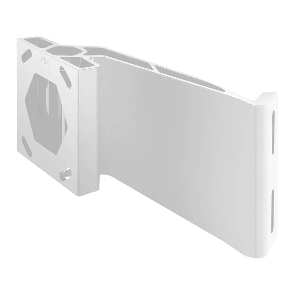 Minn Kota Raptor Jack Plate Adapter Bracket - Port Side, 5-Inch Setback, 4-Inch Rise, White