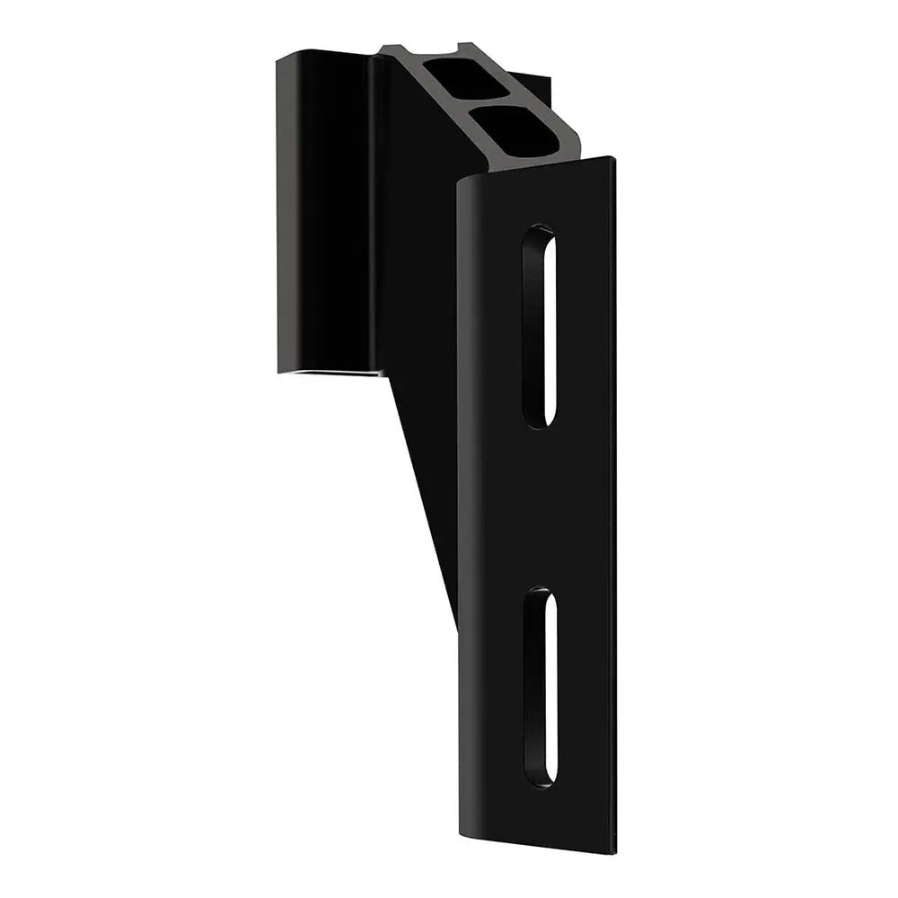 Minn Kota Raptor Jack Plate Adapter Bracket - Starboard Side, 8-Inch Setback, 6-Inch Rise, Black