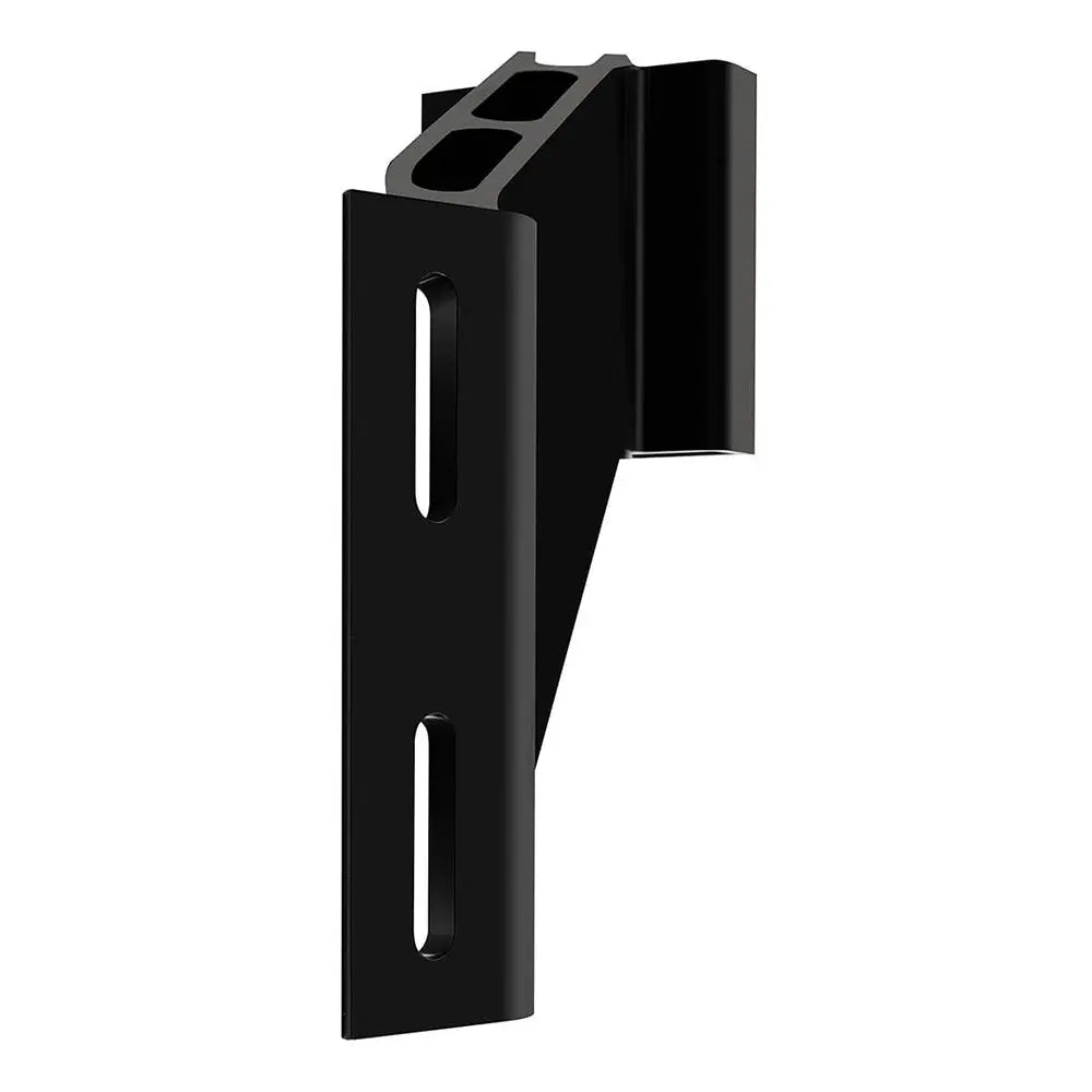Minn Kota Raptor Jack Plate Adapter Bracket - Port Side, 8-Inch Setback, 6-Inch Rise, Black