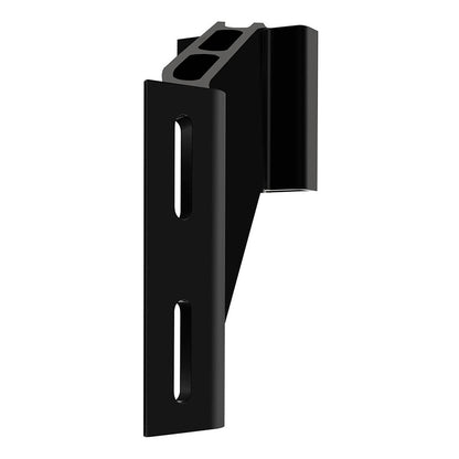 Minn Kota Raptor Jack Plate Adapter Bracket - Port Side, 8-Inch Setback, 6-Inch Rise, Black