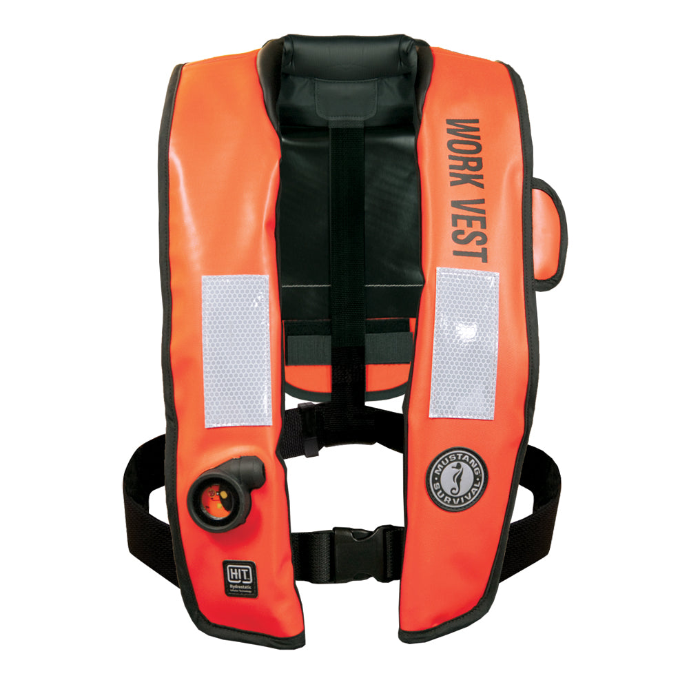 Mustang Survival HIT Inflatable Work Vest - Orange - Automatic and Manual Inflation