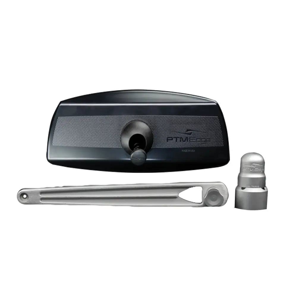 PTM Watersports UCX-17 PRO Pontoon Mirror and Bracket Kit - Silver with VR-100 PRO HD Panoramic Mirror