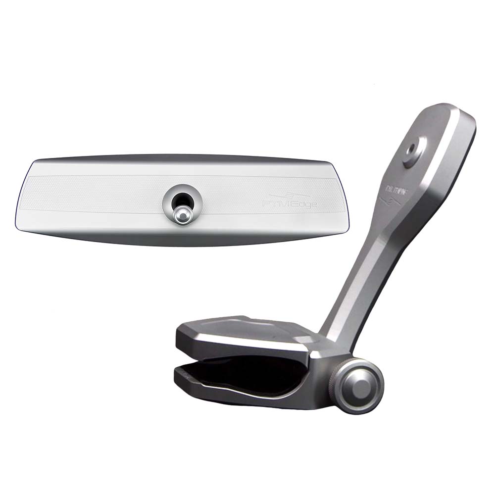 PTM Watersports Mirror/Bracket Kit with VR-140 Elite Mirror and ZXR-320 Silver Mount