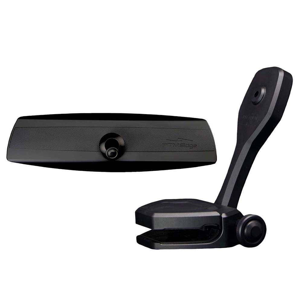 PTM Watersports Mirror and Bracket Kit with VR-140 Elite Mirror and ZXR-360 Mount - Black