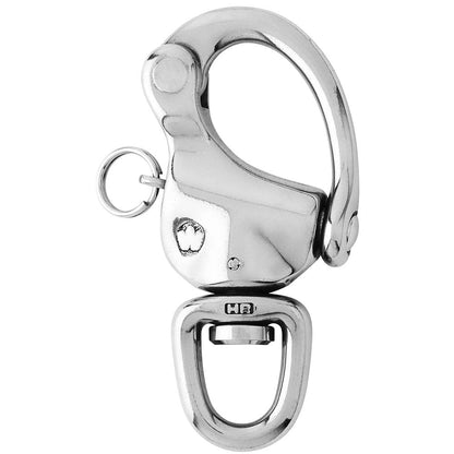 Wichard Marine 2-3/4 inch Snap Shackle with Swivel Eye - 80mm for Marine and Rigging Applications