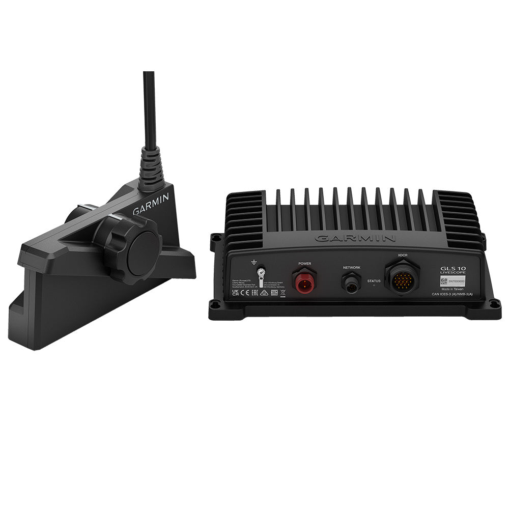 Garmin LiveScope Plus System with GLS 10 and LVS34 Transducer - Improved Real-Time Sonar Imaging