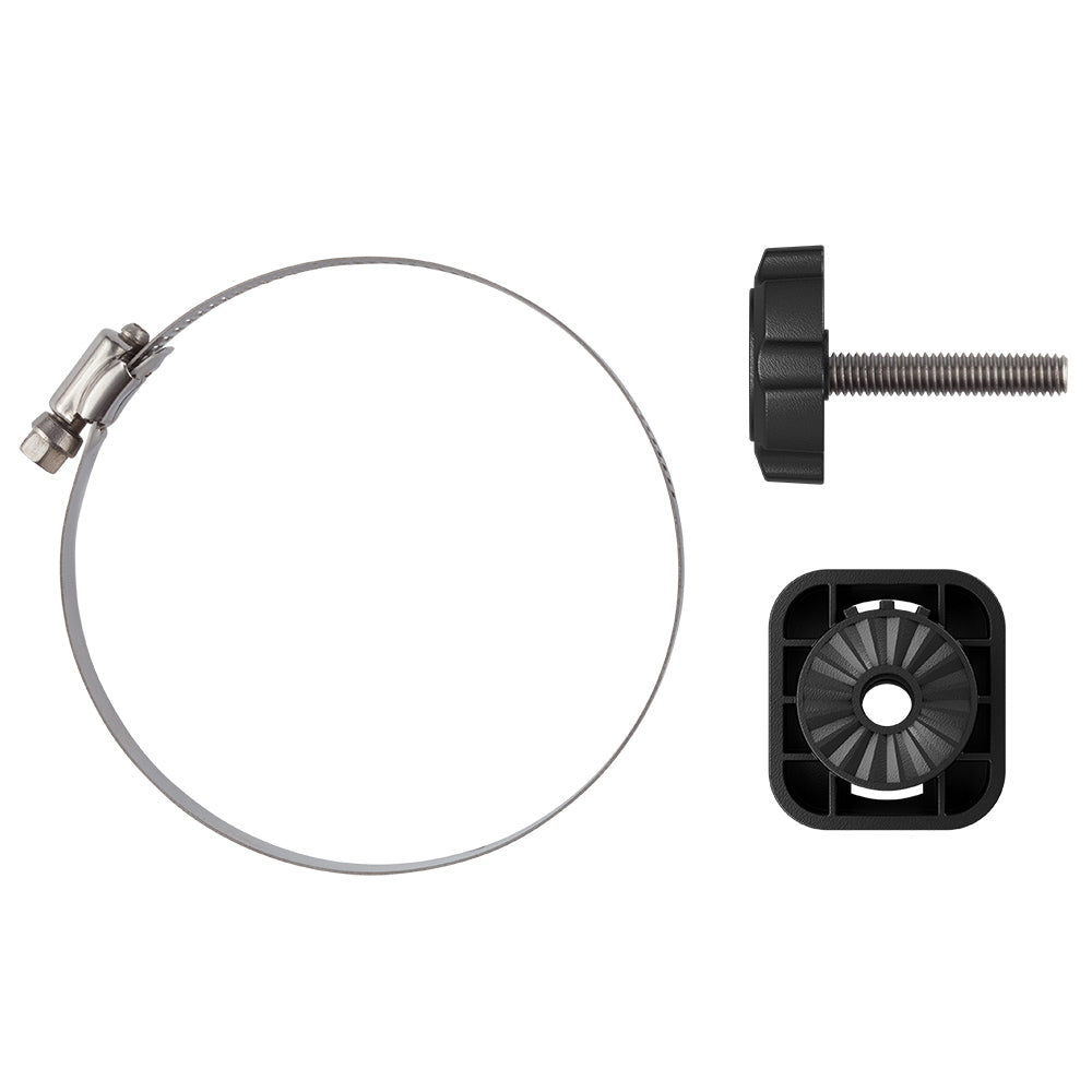 Garmin Trolling Motor Barrel Mount for Livescope Plus LVS34 - Adjustable Transducer Mount