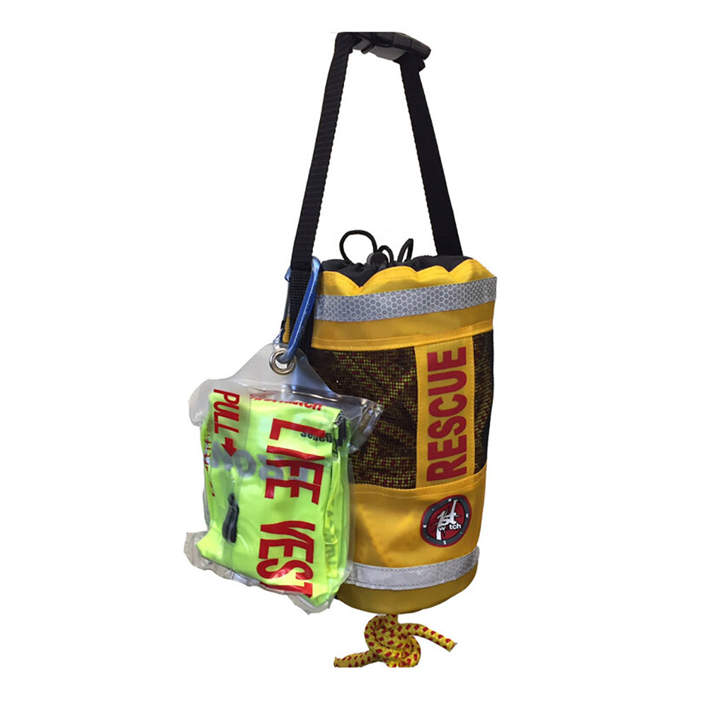 First Watch RTB-50 Emergency Throw Bag - 50 ft with Reflective Rope