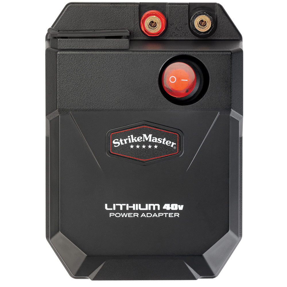 StrikeMaster Lithium 40V Power Adapter LFV-12VA for 40V Batteries and Electronic Devices