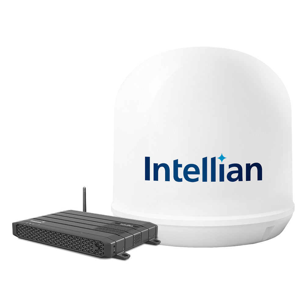 Intellian Maritime Terminal F4-A100-S for Inmarsat Fleet One Service - Reliable Sea Connectivity