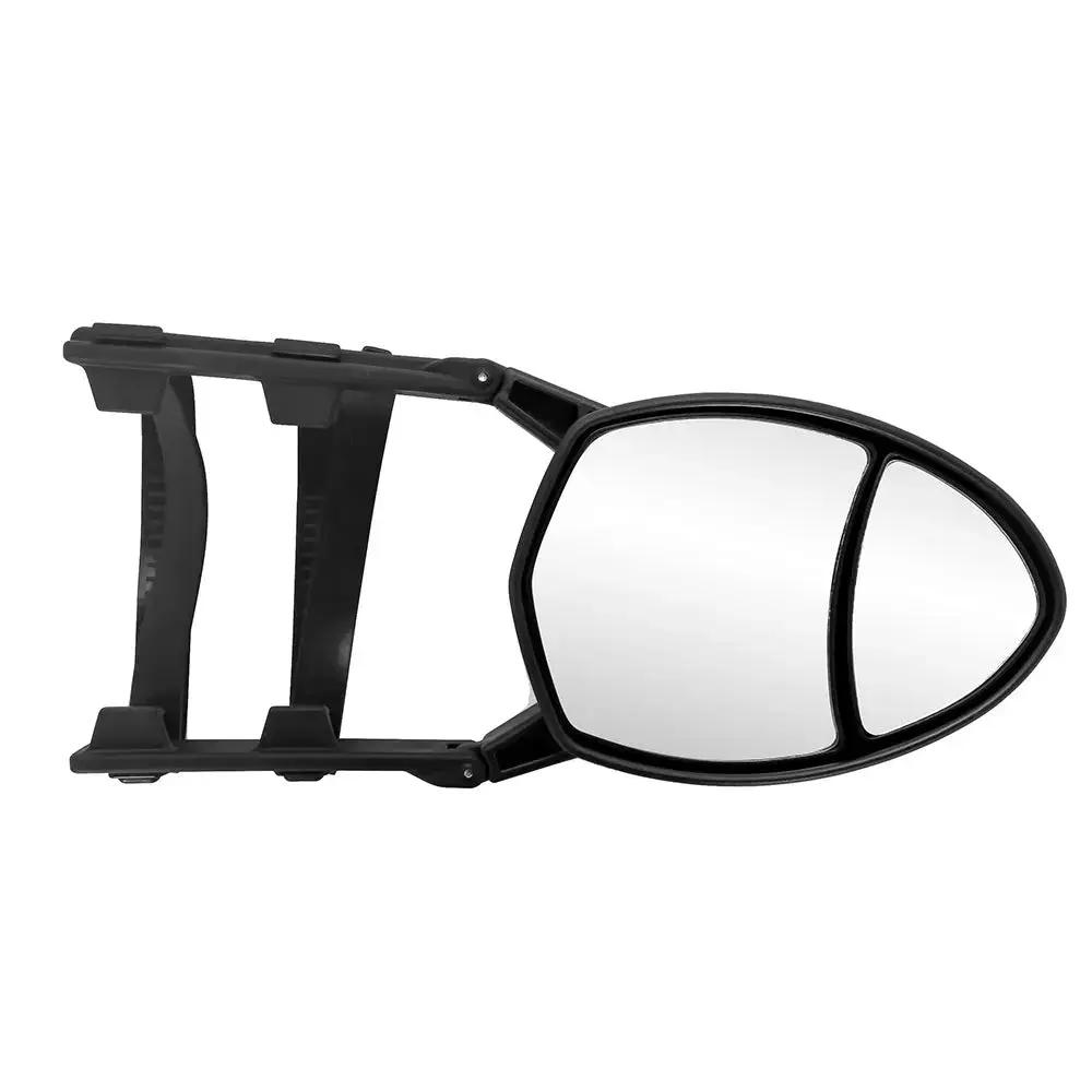 Camco Towing Mirror Clamp-On - Double Mirror for Enhanced Visibility by Camco