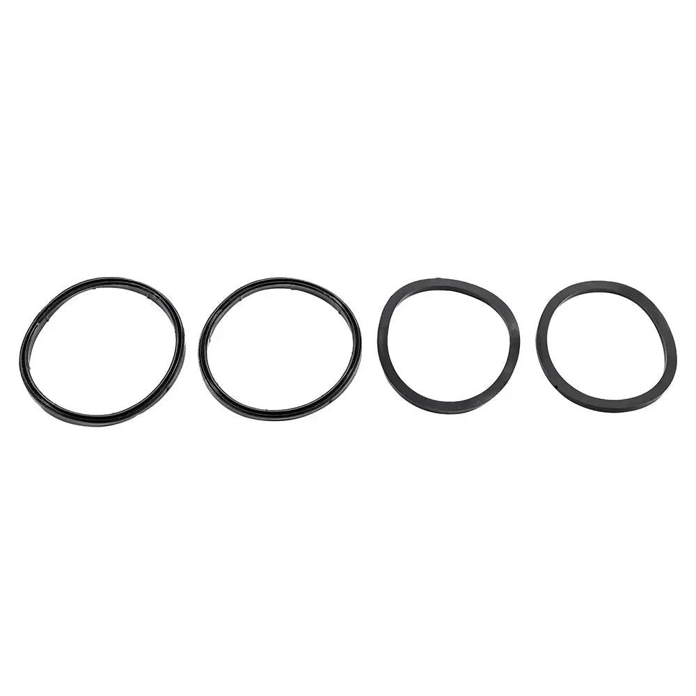 Camco Sewer Hose Fitting Gaskets for Bayonets & Elbows – 2 of Each Type by Camco