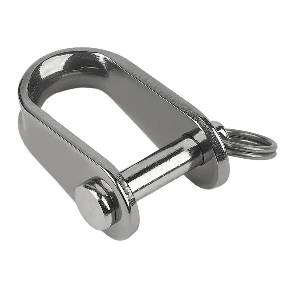 Schaefer Marine 93-21 Stamped "D" Shackle - 1/4" Heavy-Duty Marine Hardware