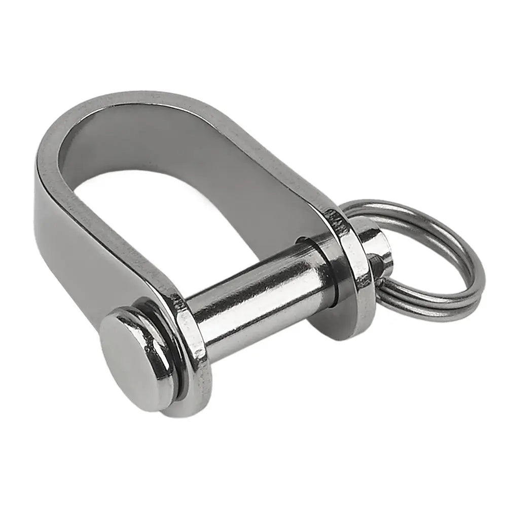 Schaefer Marine Stamped "D" Shackle - 1/4 inch</br>Heavy-Duty Marine Shackles for Secure Lifting and Rigging