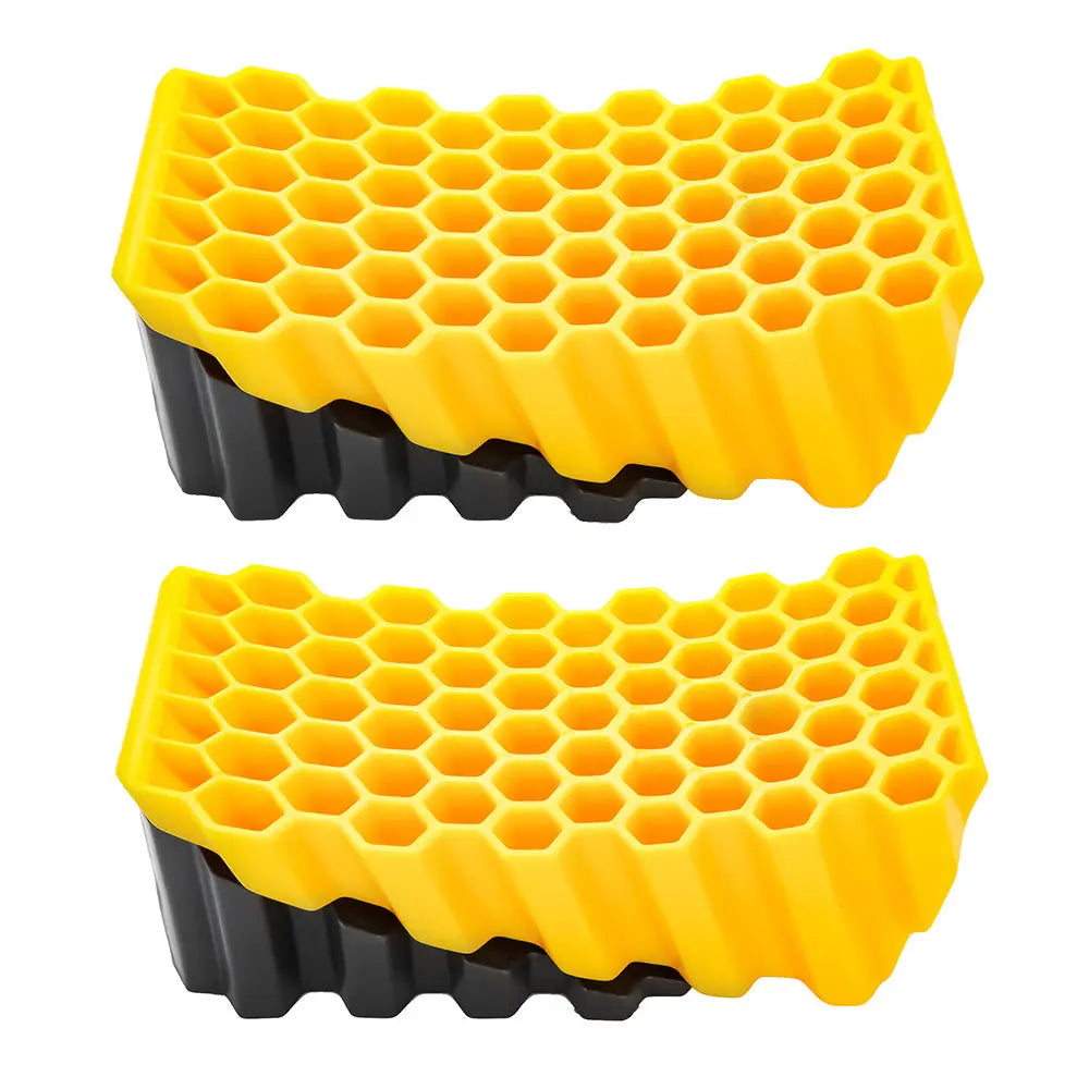 Camco Curved Leveler & Wheel Chock 2-Pack for Trailers up to 30,000 lbs