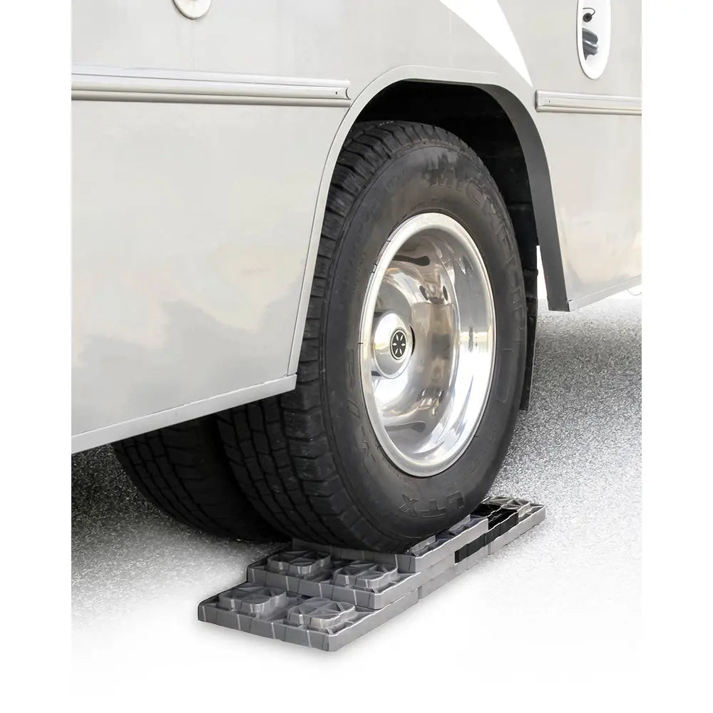 Camco FasTen XL Leveling Blocks with T-Handle - 2x2 Inches - 10-Pack