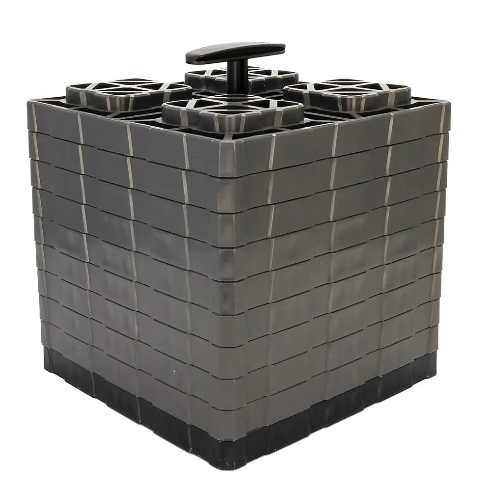 Camco FasTen XL Leveling Blocks with T-Handle - 2x2 Inches - 10-Pack