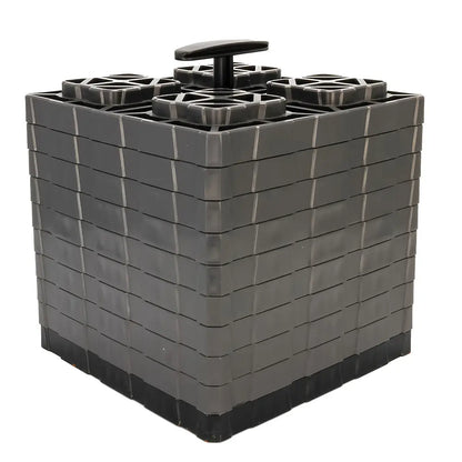 Camco FasTen XL Leveling Blocks with T-Handle - 2x2 Inches - 10-Pack