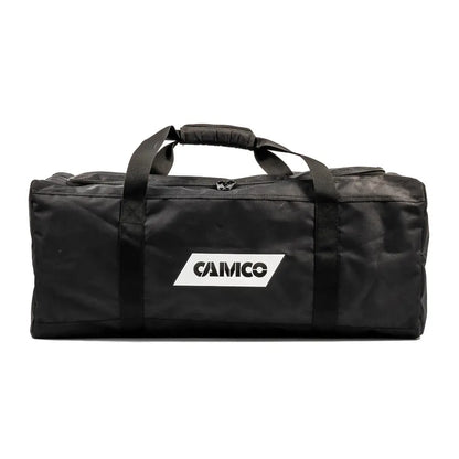Camco RV Stabilization Kit with Duffle Deluxe – 14-Piece Leveling and Stabilization Set