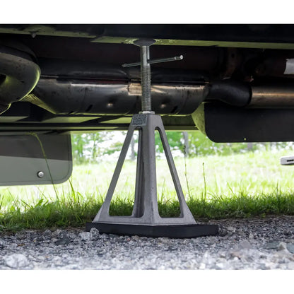 Camco Stabilizer Jack Pads Rubber 6.2 x 6.2 Inches - 4 Pack for RV and Trailer Stabilization