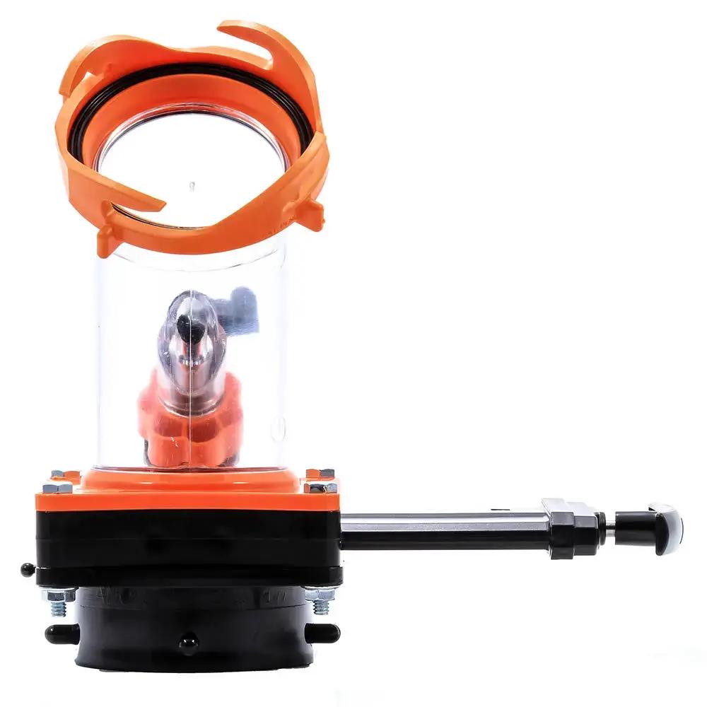 Camco Rhino Blaster Pro RV Sewer Tank Rinser with Gate Valve and 45-Degree Elbow by Camco