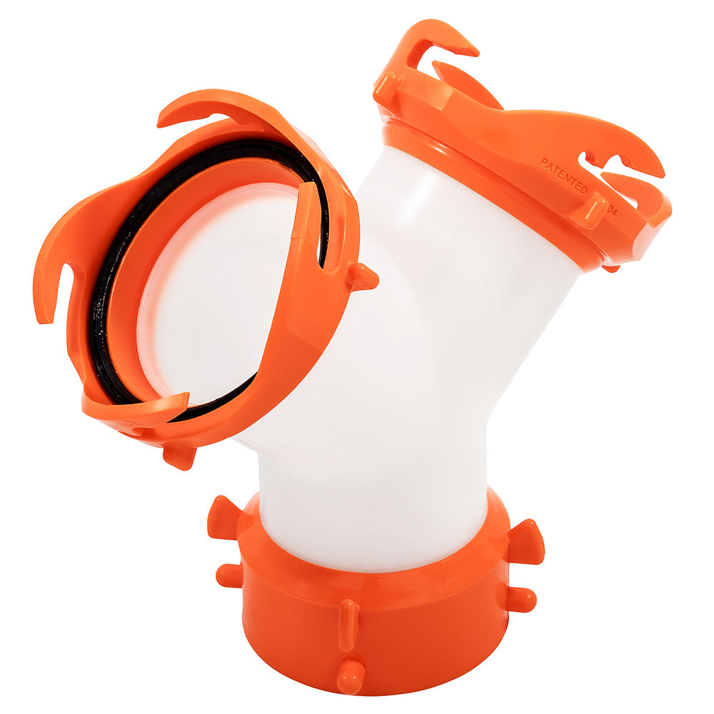 Camco RhinoFLEX Wye for Dual Sewer Hose Connection - Part 39812