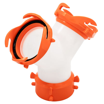 Camco RhinoFLEX Wye for Dual Sewer Hose Connection - Part 39812
