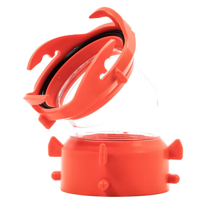 Camco RhinoFLEX 45-Degree Swivel Fitting Clear – Secure RV Waste Hose Connection