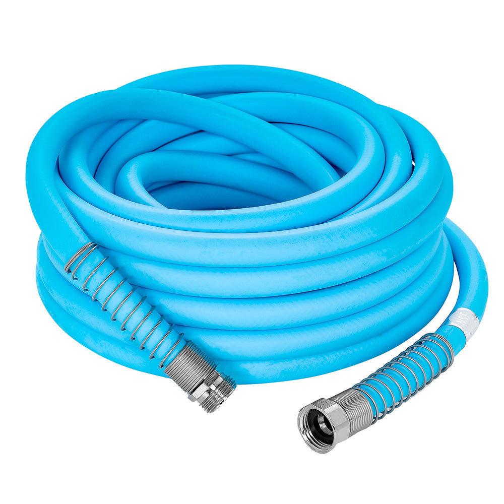 Camco EvoFlex 75 ft RV and Marine Drinking Water Hose - 5/8 inch Diameter