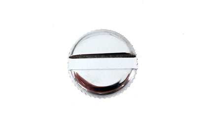 Colony Transmission Filler Plug with Slot Chrome for Harley Davidson EL & UL Models by Colony