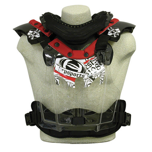 HRP Sports Flak LT IMS Red Adult Medium, Part Number 0655-R-11