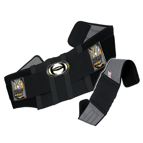 HRP Sports Flak Wrap Black-XS 22"-26" - Adjustable Athletic Wrist Support