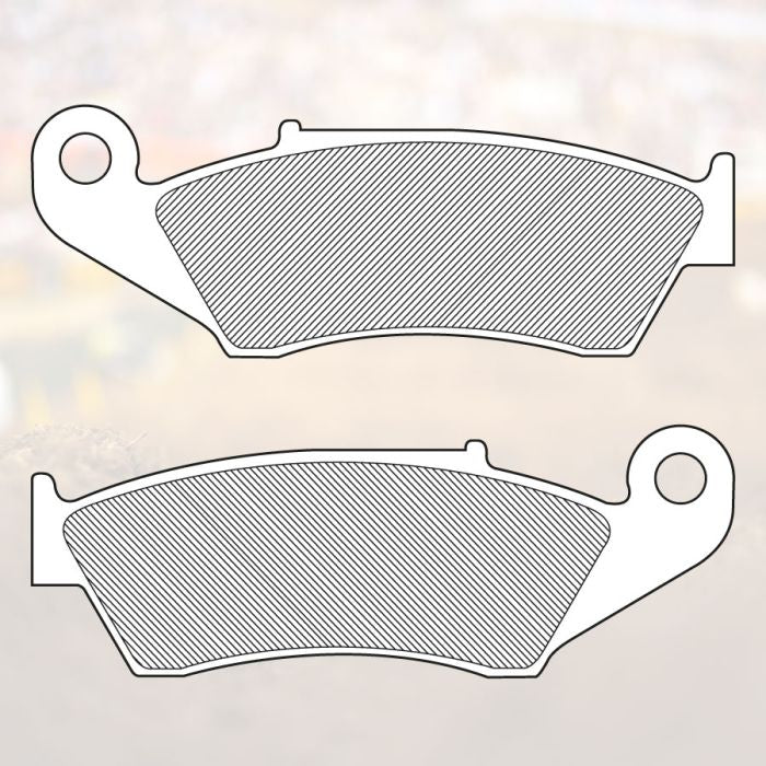 Renthal RC-1 Works Brake Pads – High-Performance Motorcycle Brake Pads Part Number BP-100