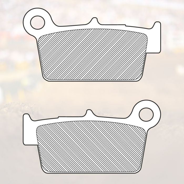 Renthal RC-1 Works Brake Pads - Part Number BP-104 for Superior Motorcycle Braking