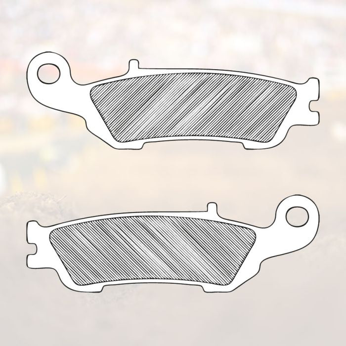 Renthal RC-1 Works Brake Pads (Part Number BP-106) for Superior Stopping Power