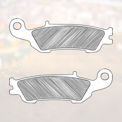 Renthal RC-1 Works Brake Pads (Part Number BP-106) for Superior Stopping Power