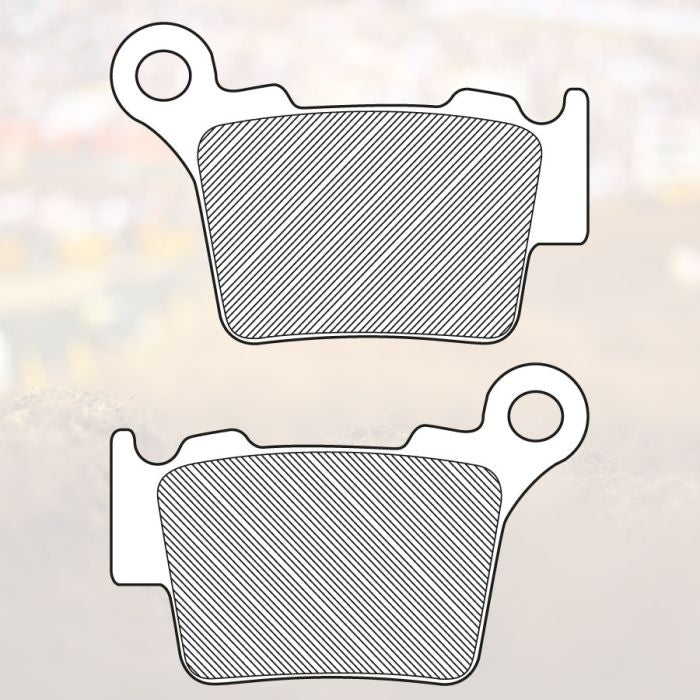 Renthal RC-1 Works Brake Pads Part Number BP-108 for Enhanced Stopping Power