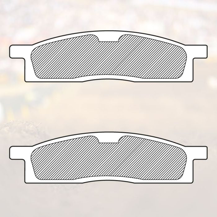 Renthal RC-1 Works Brake Pads - Part Number BP-109 for Superior Stopping Power