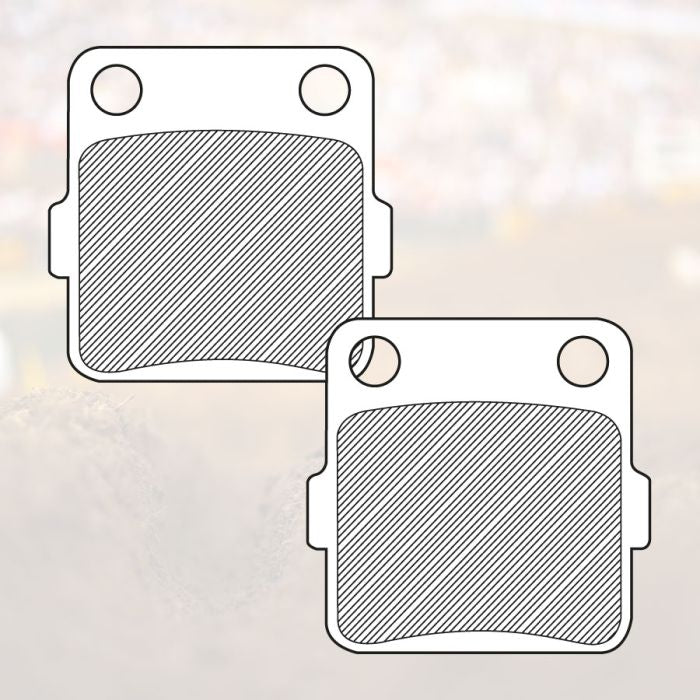 Renthal RC-1 Works Brake Pads - Part Number BP-110 for Superior Stopping Power