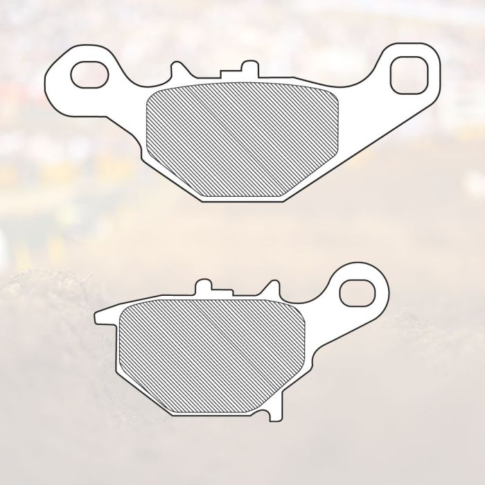 Renthal RC-1 Works Brake Pads - Part Number BP-111 for Superior Braking Performance