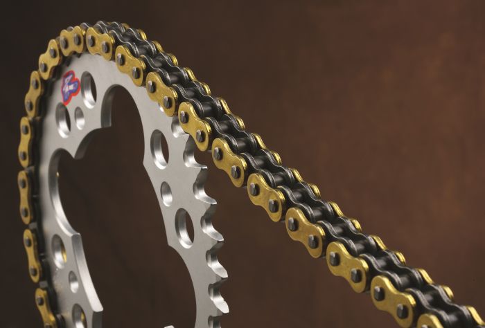 Renthal ATV Chain R4 520 Rivet Link - Durable Chain for Off-Road Vehicles