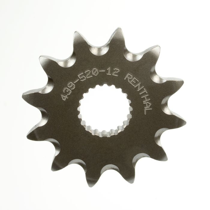 Renthal Front Sprocket Grooved 12-Tooth - Part Number 439-520-12GP