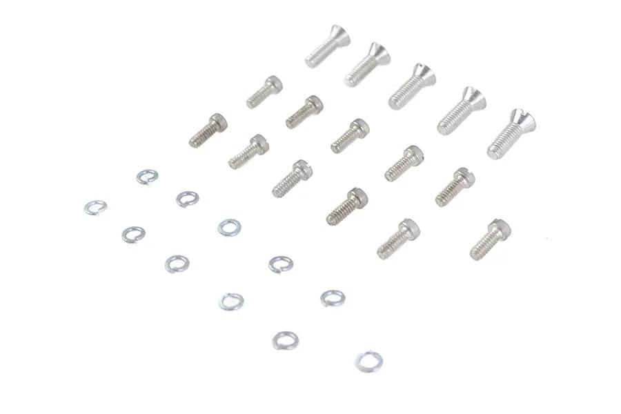Colony Transmission Top and Side Cover Screw Kit Cadmium for Harley Davidson WL Models by Colony
