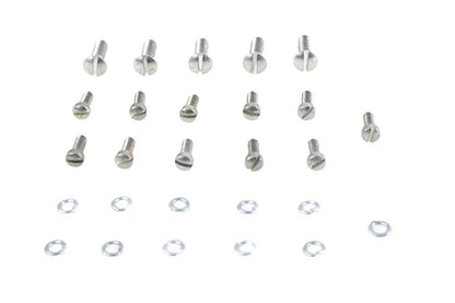Colony Transmission Top and Side Cover Screw Kit Cadmium for Harley Davidson WL Models by Colony