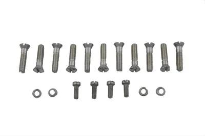 Colony Cam Cover Screw Kit for Side Valve Harley Davidson Models - Cadmium Finish by Colony