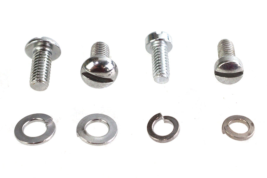 Colony Circuit Breaker Screw Kit Chrome for Harley Davidson WL Models